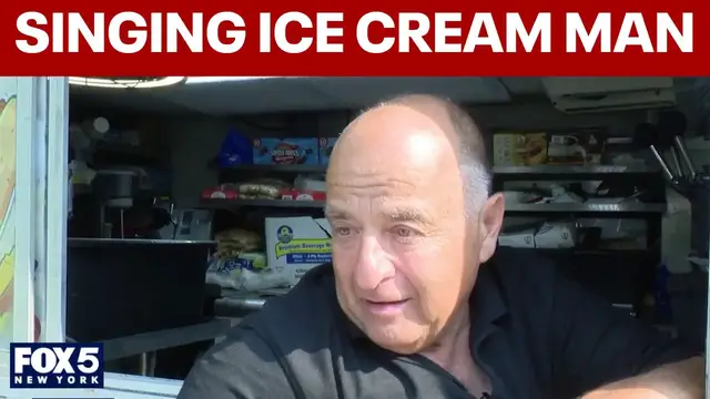 Video thumbnail for Soft serve and Sinatra! Meet New York's singing ice cream man