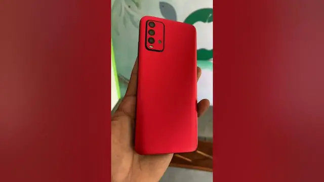 Video thumbnail for Redmi 9t red sticker rapping #shorts