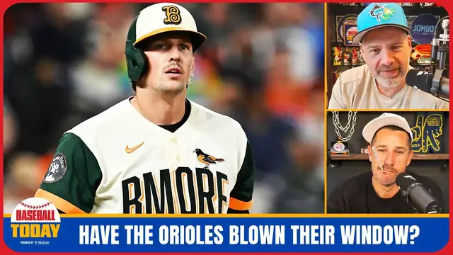 Video thumbnail for Orioles might have missed their window with this core? | Baseball Today