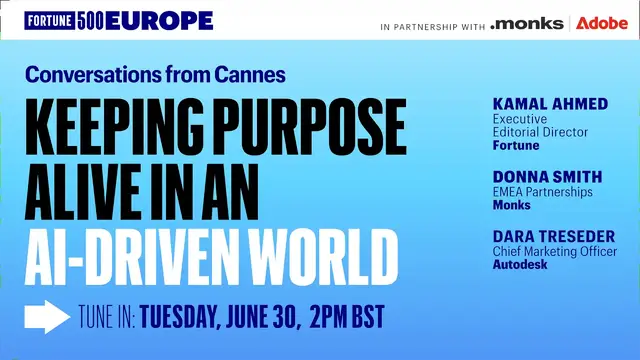 Video thumbnail for Fortune 500 Europe: Conversations from Cannes
