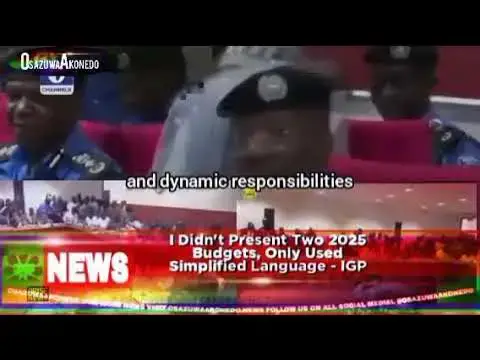 Video thumbnail for I Didn't Present Two 2025 Budgets, Only Used Simplified Language - IGP