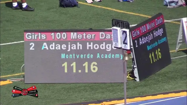 Video thumbnail for 100m finals: Puma East Coast International Showcase