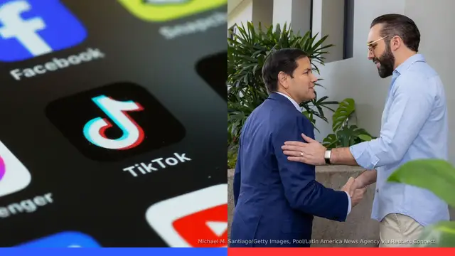 'Video thumbnail for Undocumented immigrant accused of putting bounty on ICE agents via TikTok; Rubio gave up informants for El Salvador'
