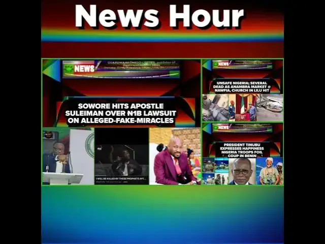 Video thumbnail for NewsHour @1pm 14-12