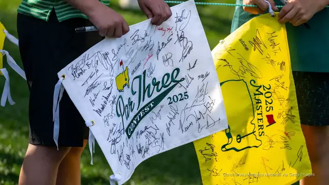 Video thumbnail for Masters latest: Par 3 Contest, adorable kids, holes-in-one