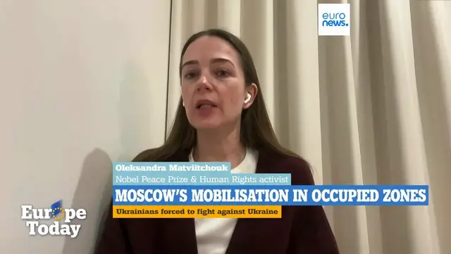 Video thumbnail for Ukraine does not need a 'lecture on democracy,' Nobel Peace Prize laureate tells Euronews