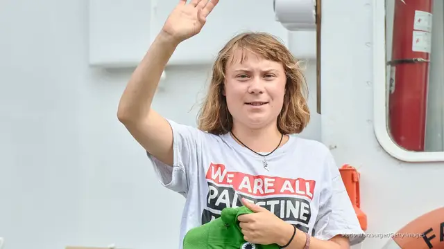 'Video thumbnail for Thunberg's Gaza flotilla may face harsh detainment by Israel: Report'