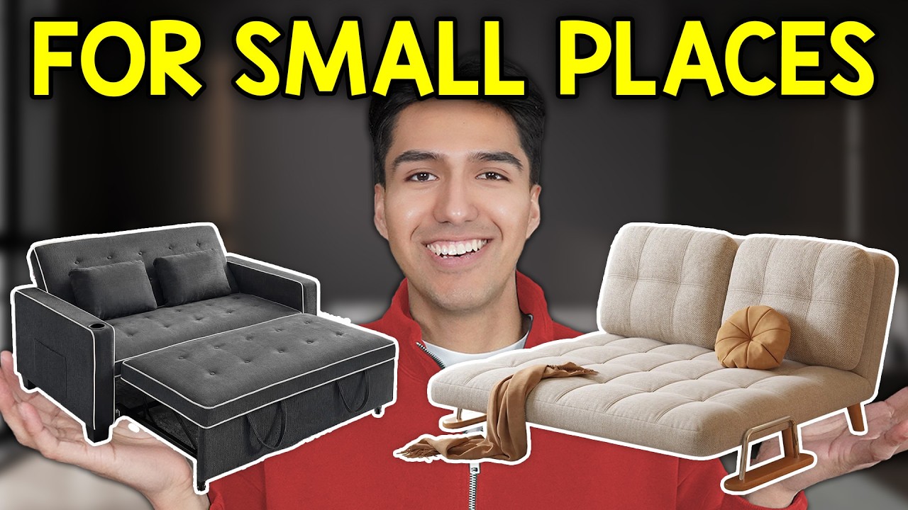 Video thumbnail for 10 Best Sofa Beds For Small Apartments 2026