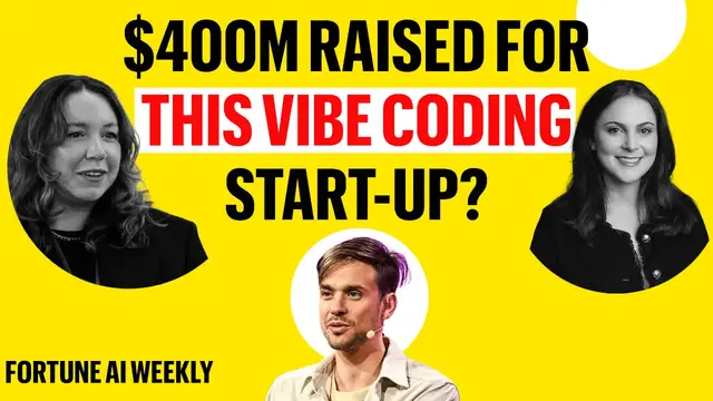 Video thumbnail for How This 3-Year-Old AI Company Became One of Europe’s Most Valuable Start-ups | Fortune AI Weekly