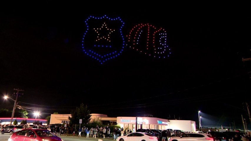 Video thumbnail for Drone show set for Memorial Day Weekend at Jones Beach