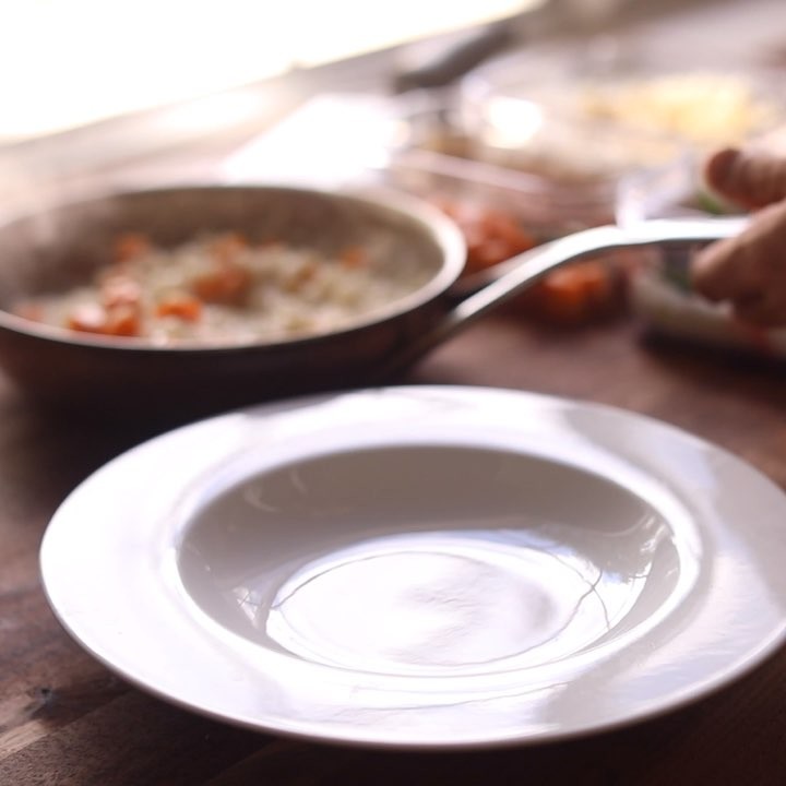 Video thumbnail for Cozy Butternut Squash Risotto with Parmesan Bliss