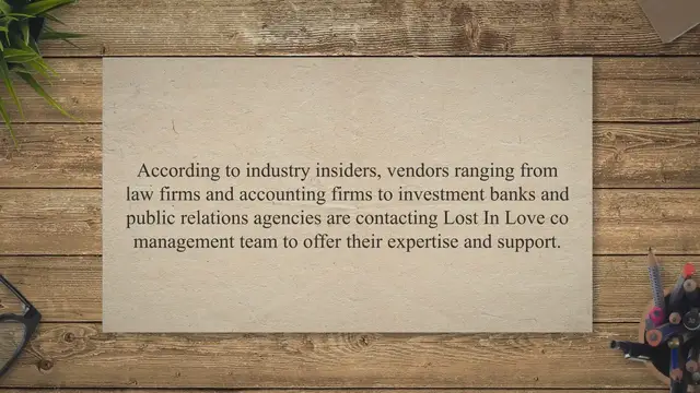 'Video thumbnail for Vendors Line Up to Win LOSTnLOVECo's Business as IPO Hype Grows'