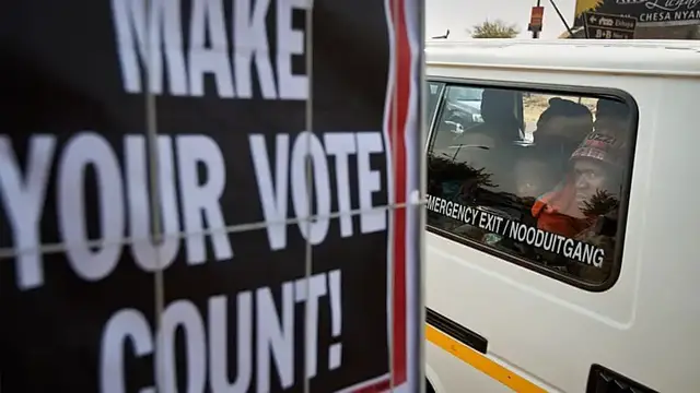 Video thumbnail for Lack of basic services leads South Africans to look beyond traditional party allegiance