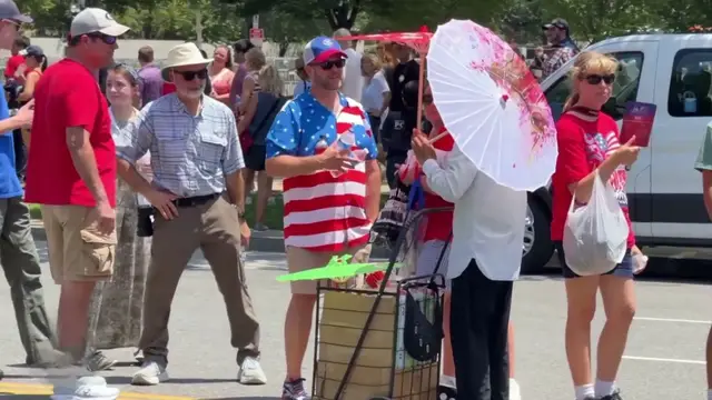 Video thumbnail for Americans celebrate 250 years of Independence Day across the US