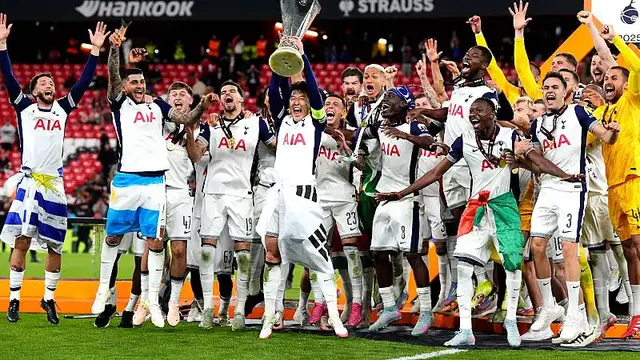 Video thumbnail for Spurs beat Man United for Europa League title to end long trophy drought