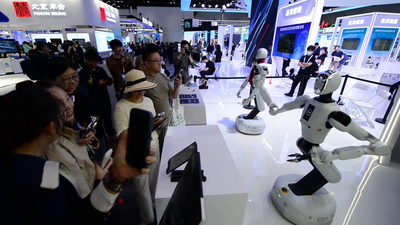 Video thumbnail for China: 28th China Beijing International High tech Expo 5.