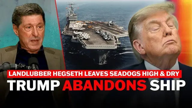 Video thumbnail for Why are Navy sailors trying to jump off the USS Abraham Lincoln? | The News Agents