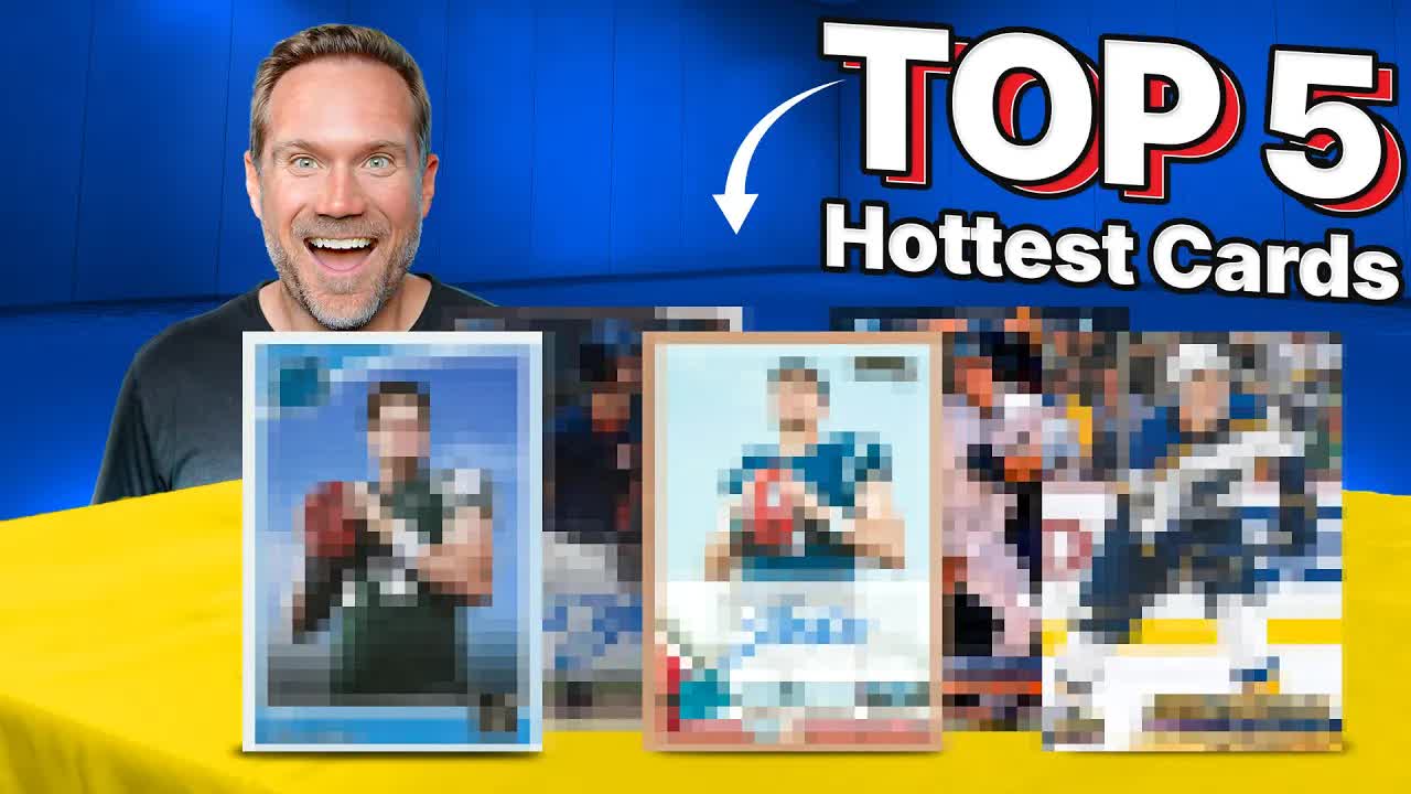 Video thumbnail for sports card investor: hottest sports cards, market movers & rookie card values!