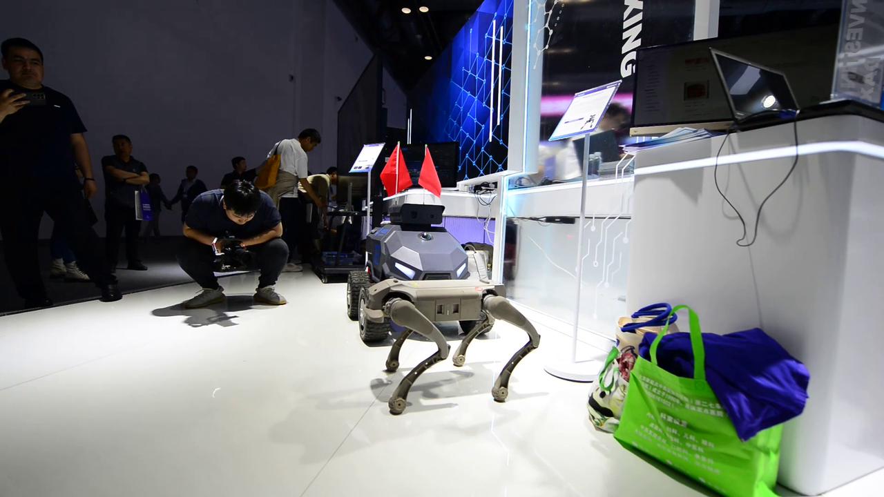 Video thumbnail for China: 28th China Beijing International High tech Expo 4.