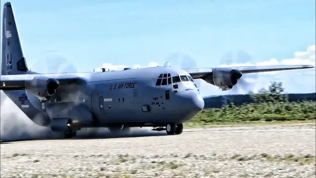 'Video thumbnail for Sortie Over Alaska The Scenic Route • USAF C-130'