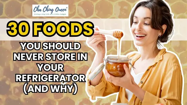 Video thumbnail for 30 Foods You Should Never Store In Your Refrigerator
