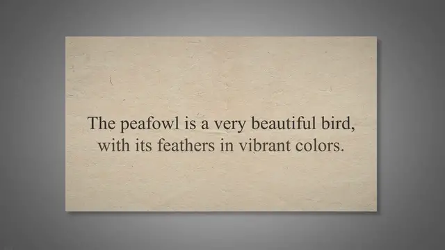 Video thumbnail for How to Train a Baby Peacock? Peachick/Peafowl/Peahen