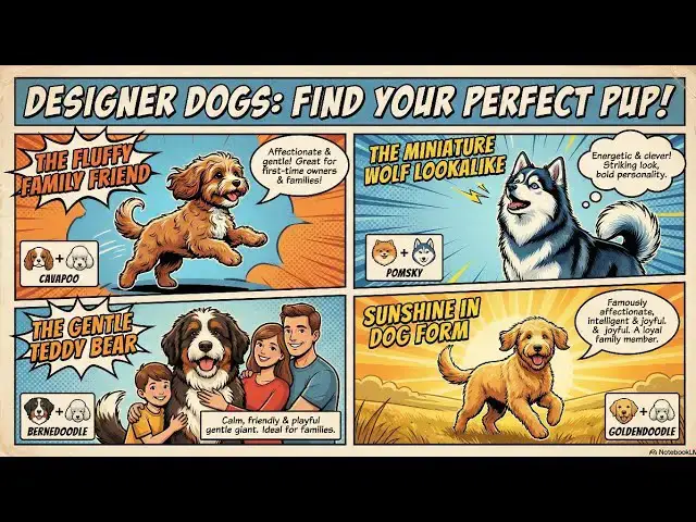 Video thumbnail for 10 Cutest Mixed Dog Breeds