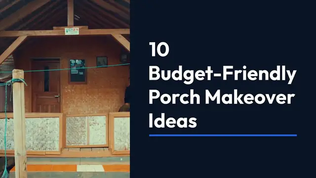 Video thumbnail for Budget-Friendly Porch Makeover Ideas