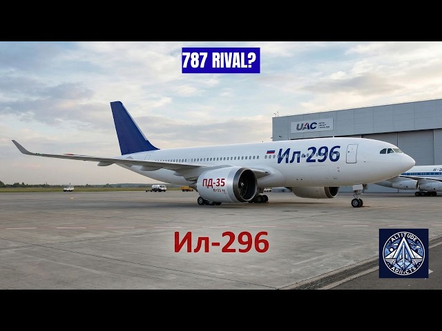 Video thumbnail for Il-96 + PD-35 Engine =  Russia’s Il-296 Wide Body Aircraft Explained