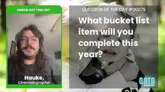 Video thumbnail for Filming with Tyler, the Creator is on Hauke's bucket list. The man, the icon himself!