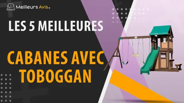 Video thumbnail for ⭐️ MEILLEURE CABANE AVEC TOBOGGAN - Comparatif 2023