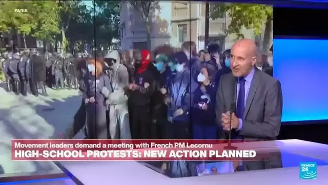 Video thumbnail for School protests part of a broader French malaise?
