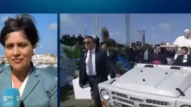 Video thumbnail for Pope Leo's visits to Lampedusa on July 4 'symbolic'