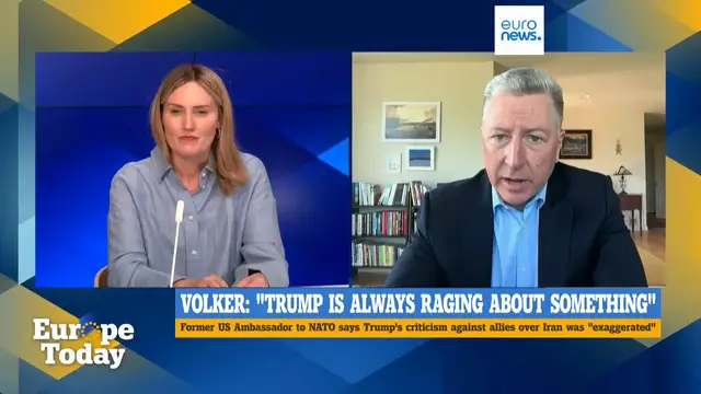 Video thumbnail for 'Donald Trump's always raging about something,' former US NATO envoy says