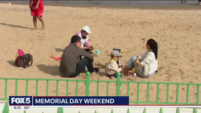 Video thumbnail for NYC beaches are open