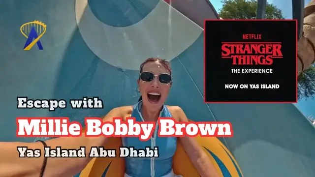 Video thumbnail for Millie Bobby Brown’s Yas Island Abu Dhabi Escape Interrupted by Suspicious ‘Code Red’ Alert??