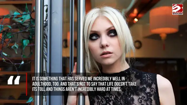 Video thumbnail for Taylor Momsen uses song writing as therapy during all her incredibly hard times in life