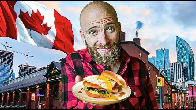 'Video thumbnail for Toronto's St. Lawrence Market Food Tour!! Best Market In Canada!!'