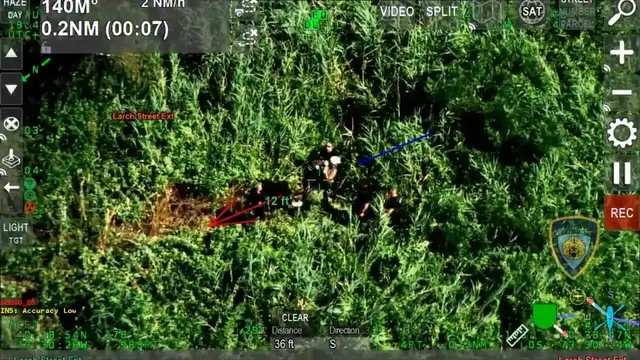 Video thumbnail for US: Elderly man who got lost in nature park in US rescued with a helicopter.