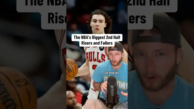 Video thumbnail for NBA Biggest 2nd Half Risers & Fallers: Giddey, Kuzma, Podziemski & More