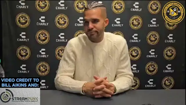 'Video thumbnail for stream punk soccer: sean suber press conference on riverhounds' draw with phoenix rising fc'