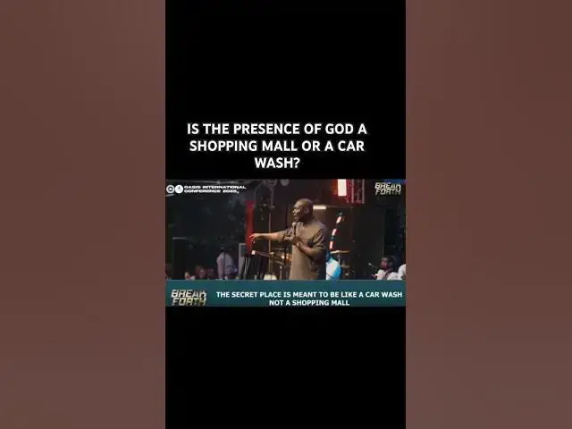 Video thumbnail for A CALL TO CHECK AMD BALANCES WHY WE ARE IN THE PRESENCE OF GOD #transformation #apostlejoshuaselman