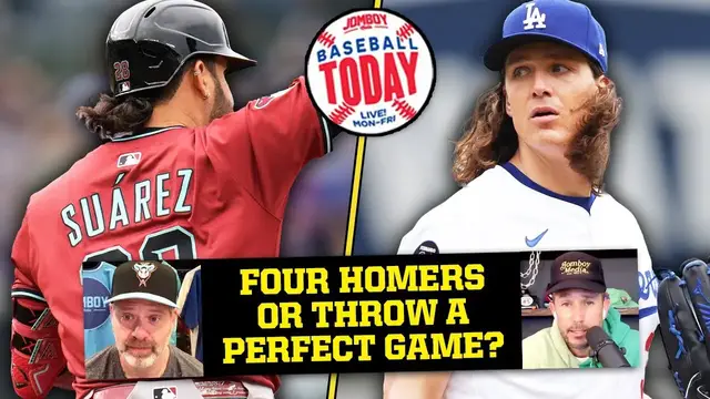 Video thumbnail for Rather throw an MLB perfect game or hit four homers in one game? | Baseball Today