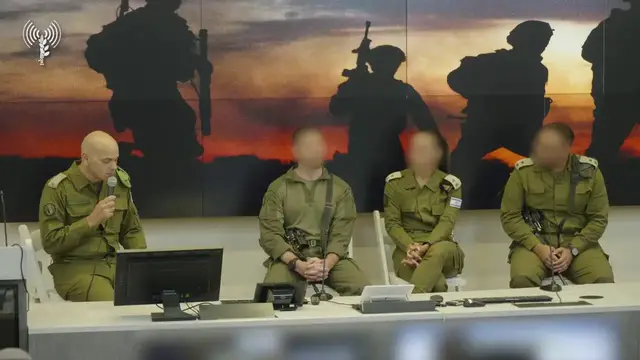 Video thumbnail for Israel: IDF Chief Holds Assessment Marking 1,000 Days of Fighting.