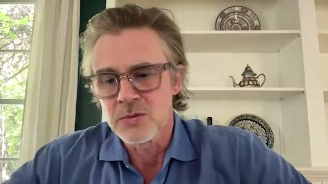 Video thumbnail for 'Euphoria's Sam Trammell Left Straight From His Vacation To Film Sexy Scenes With Hunter Schafer