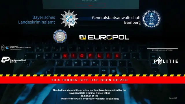 Video thumbnail for International agency dismantles child abuse network on dark web, "Kidflix"