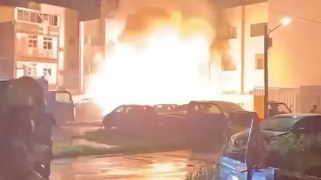 Video thumbnail for Waste fire triggers huge explosion in Taiwan
