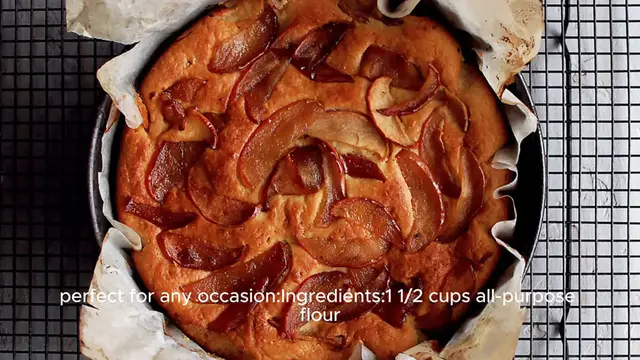 Video thumbnail for Maple Apple Ricotta Cake recipe