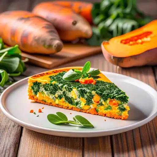 Video thumbnail for Sweet Potato and Spinach Frittata