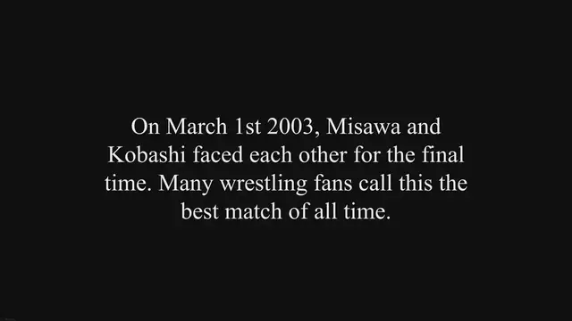 'Video thumbnail for Misawa and Kobashi - The Final One-On-One Confrontation - PW Post'